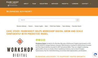 Preview of the Workshop Digital Case Study