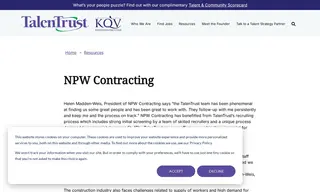 Preview of the NPW Contracting, Inc. Case Study