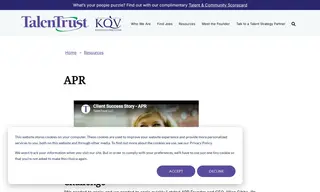 Preview of the APR Case Study