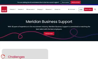 Preview of the Meridian Business Support Case Study