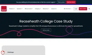 Preview of the Reaseheath College Case Study