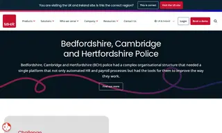 Preview of the Bedfordshire, Cambridge and Hertfordshire Police Case Study