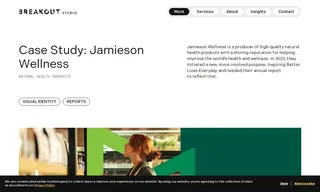 Preview of the Jamieson Wellness Case Study