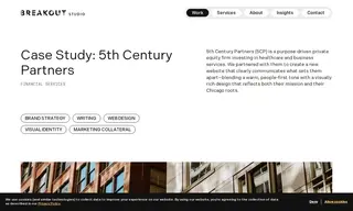 Preview of the 5th Century Partners Case Study