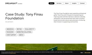 Preview of the Tony Finau Foundation Case Study