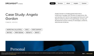 Preview of the Angelo Gordon Case Study