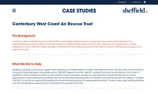 Preview of the Canterbury West Coast Air Rescue Trust Case Study