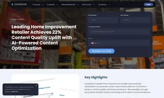 Preview of the Leading Home Improvement Retailer Case Study