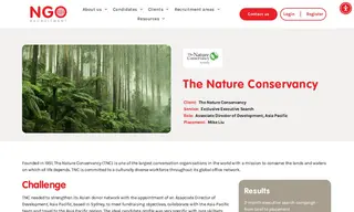 Preview of the The Nature Conservancy (TNC) Case Study