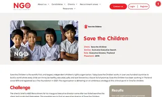 Preview of the Save the Children Thailand Foundation Case Study