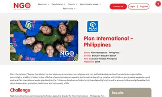 Preview of the Plan International – Philippines Case Study