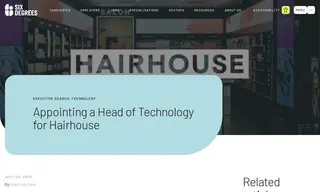 Preview of the Hairhouse Case Study