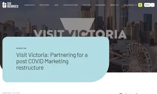 Preview of the Visit Victoria Case Study