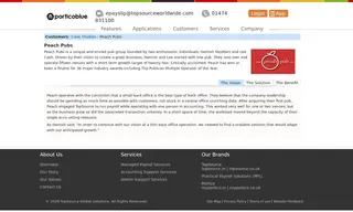 Preview of the Peach Pubs Case Study