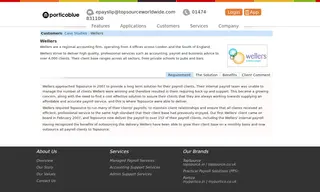Preview of the Wellers Case Study