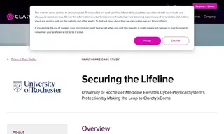 Preview of the University of Rochester Medicine Case Study