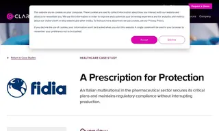 Preview of the Fidia Farmaceutici Case Study