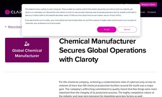 Preview of the Global Chemical Manufacturer Case Study