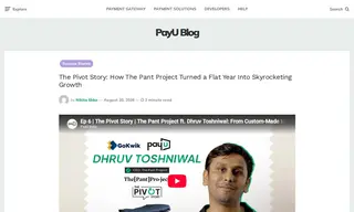 Preview of the The Pant Project Case Study
