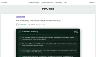 Preview of the OFF Duty Case Study