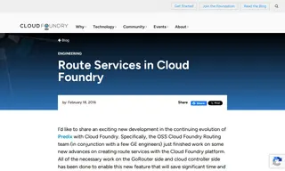 Preview of the GE Software Case Study