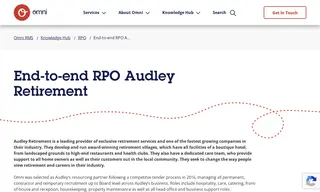 Preview of the Audley Retirement Case Study