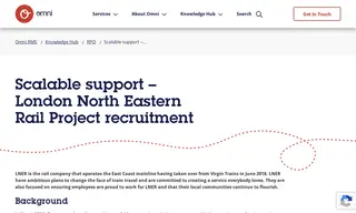 Preview of the London North Eastern Rail (lner) Case Study