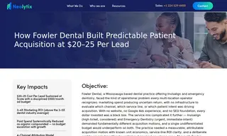 Preview of the Fowler Dental Case Study