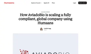 Preview of the AviadoBio Case Study