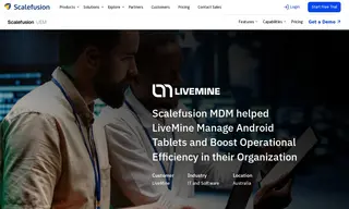 Preview of the LiveMine Case Study