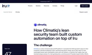 Preview of the Climatiq Case Study