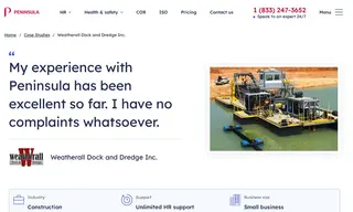 Preview of the Weatherall Dock and Dredge Inc Case Study