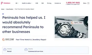Preview of the Fast Time Watch and Jewellery Repair Case Study
