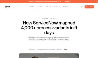 Preview of the ServiceNow Case Study