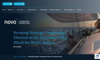 Preview of the World Sailing Case Study