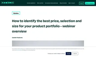 Preview of the Tasty Tea Case Study