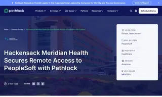 Preview of the Hackensack Meridian Health Case Study