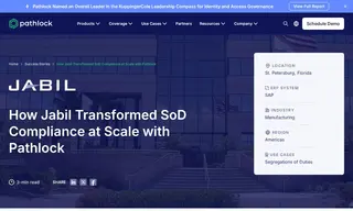 Preview of the Jabil Case Study