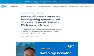 Preview of the York Region Transit (yrt) Case Study
