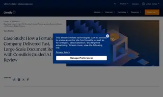 Preview of the Fortune 100 Company and Food Producer Case Study