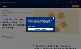 Preview of the Large Telecommunications Corporation Case Study