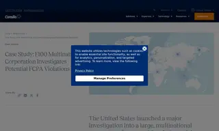 Preview of the F100 Multinational Corporation Case Study