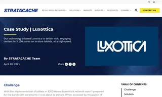 Preview of the Luxottica Case Study