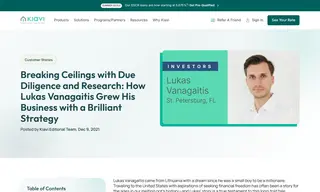 Preview of the Lukas Vanagaitis Case Study