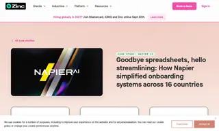 Preview of the Napier AI Case Study