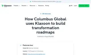 Preview of the Columbus Global Case Study