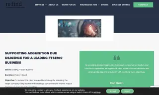 Preview of the Leading Ftse100 Business Case Study