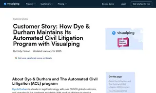 Preview of the Dye & Durham Case Study