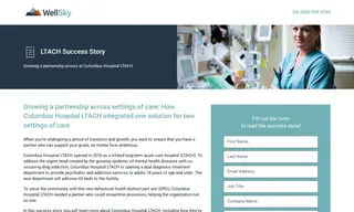 Preview of the Columbus Hospital LTACH Case Study