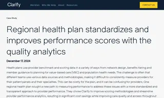 Preview of the Regional Health Plan Case Study